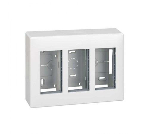 Simon CIMA 500 Бокс на 3 модуля 500CIMA, наружный монтаж, 167х59х223мм, белый  51000003-030  Simon