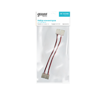 Набор коннекторов Basic для LED-ленты 3528/3014/2835 12V 8mm IP20 2 клипсы с проводом 1/850  BT432  Gauss