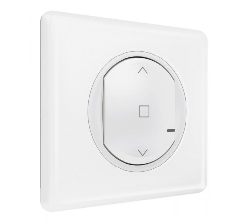 Выключатель рольставней Умный беспроводной Celiane рамка бел. глянец; бел. Netatmo  067646  Legrand