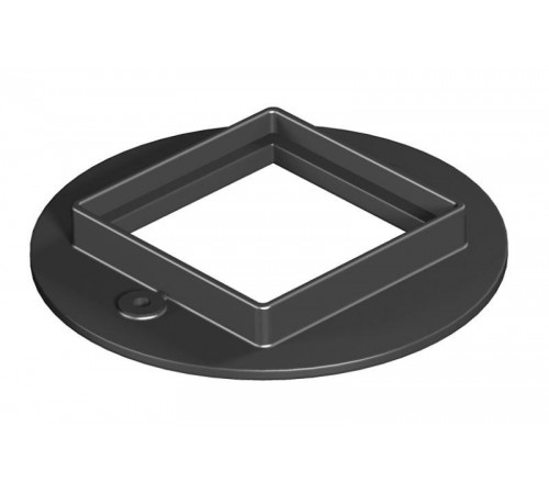 Суппорт для монтажа розеток Modul45 в выходное отверстие US80 (полиамид) (US80 B)  7408594  OBO Bettermann