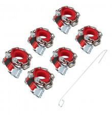 Цепи (браслеты) противоскольжения для легковых авто (колеса 165-205 мм), к-т 6 шт.  07-7021-2  REXANT