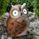 Cветильник садовый декоративный Филин рыжий на солнечной батарее ERAFYS01-11 полистоун, 13 см  Б0044843  ЭРА