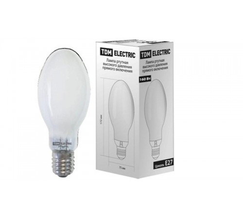 Лампа дуговая ртутно-вольфрамовая ДРВ 1000Вт Е40 4200К  SQ0325-0023  TDM