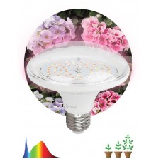 Фитолампа для растений светодиодная FITO-18W-Ra90-E27 полного спектра 18 Вт Е27  Б0057710  ЭРА
