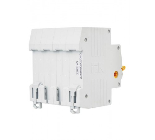 Выключатель нагрузки модульный (мини-рубильник) ВН-32 4Р 40А  MNV10-4-040  IEK