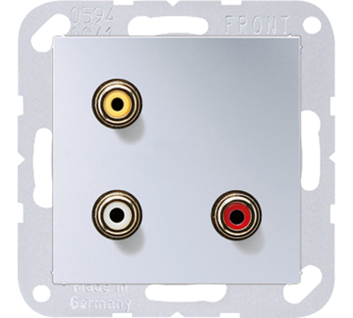 2x Cinch Audio (RCA) / Composite Video MAA1031AL Jung