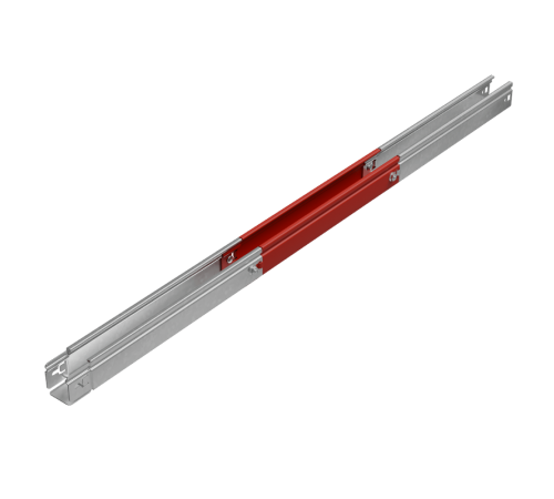 Лоток неперф. 50х50х1,0 L2500 мм "Быстрый монтаж ПЛЮС" HD  LNplus50-50-1.0-2500 HD  КМ-Профиль