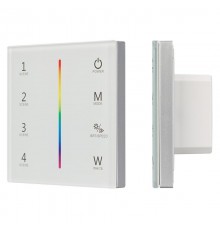 Панель Sens SMART-P22-RGBW White (12-24V, 4x3A, 2.4G)  025168  Arlight