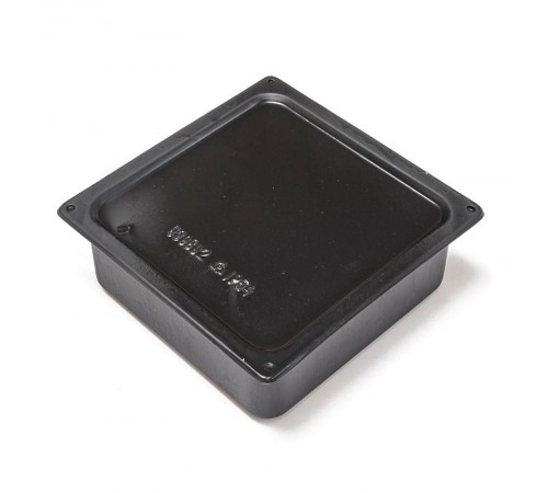 Коробка протяжная металлическая У-996 IP54 грунтованная с уплотнителем 200х200х80 мм  PR08.26169  Промрукав