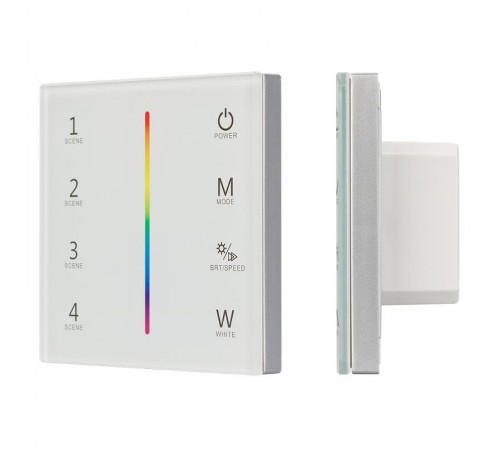 Панель Sens SMART-P22-RGBW White (12-24V, 4x3A, 2.4G)  025168  Arlight