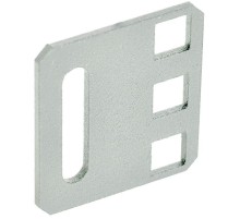 ITK Переходник с 21" на 19" 1U серый  AD35-01U-R  ITK