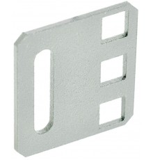 ITK Переходник с 21" на 19" 1U серый  AD35-01U-R  ITK