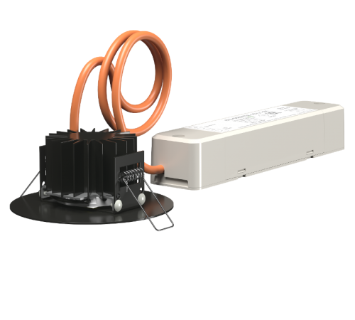 Светильник аварийного освещения BS-ORBITA-10-L1-24 Black  a15499  Белый свет