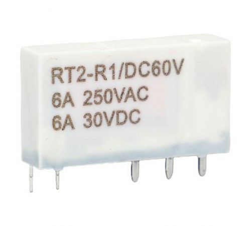 Реле промежуточное РП slim 23/1 6A 60В DC  rps-23-1-60DC  EKF