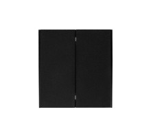 Выключатель STRONG 2 кл для жалюзи возвратный 10А с/у антрацит  KR-78-0711-5  Kranz