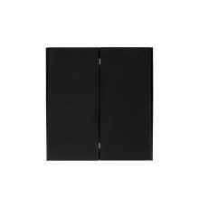 Выключатель STRONG 2 кл для жалюзи возвратный 10А с/у антрацит  KR-78-0711-5  Kranz