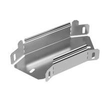 Угол горизонтальный 45 градусов Стандарт INOX (AISI 304) 100х50  PR16.3404  Промрукав