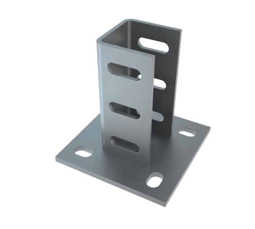 Основание потолочной стойки для профиля 50х50 мм RAL  OPTU RAL  КМ-профиль