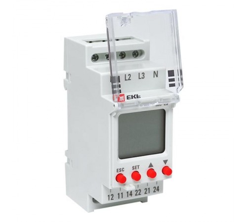Реле контроля фаз с LCD дисплеем (с нейтралью) RKF-2S EKF PROxima  rkf-2s  EKF