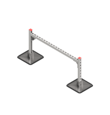 Опорная конструкция для гор. прямоуг. воздуховодов  TECHNORAPTOR STEELFOOT 1000х500  KM-TR-STF-SSHRAD-1000-500  КМ - профиль