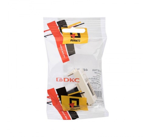 USB 3.0  розетка "Ванильная дымка" Avanti модульная, тип А-А, 1 мод  4405301  DKC