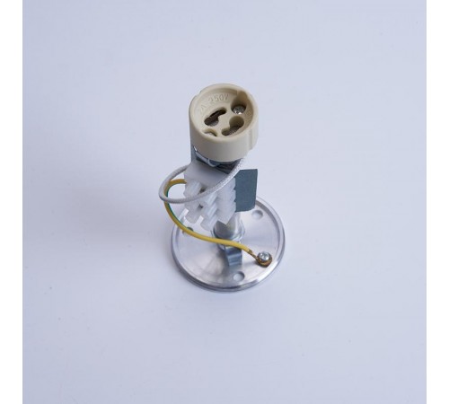 Светильник потолочный на подвесе MR16 35W 230V, белый, золото, D55*H300 ML1838  48044  FERON