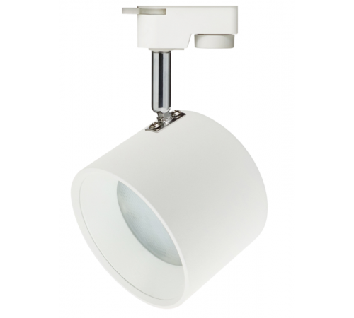 Светильник трековый под лампу Gx53, TR15 GX53 WH/SL алюминий, цвет белый+серебро (30/360)  Б0048545  ЭРА