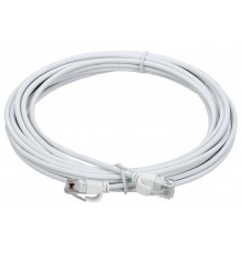 ITK Коммутационный шнур кат.5E UTP LSZH 3м slim язычок бел.  PC08-C5EUL-3M-SL-WT  ITK