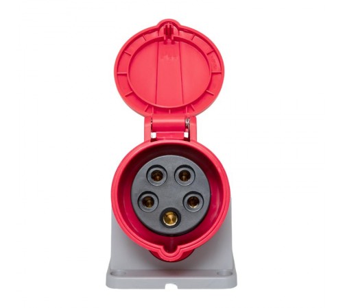 Розетка стационарная наружная 115 3Р+РЕ+N 16А 380В IP44 EKF PROXIMA  ps-115-16-380-PRO  EKF