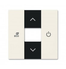 CP-RTC-96 Накладка терморегулятора free@home, Basic 55, цвет chalet-white  6220-0-0716   2CKA006220A0716  ABB