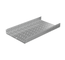 Лоток перф. 100х600х1,5 L6000 мм "Быстрый монтаж ПЛЮС" HD  LPplus100-600-1.5-6000 HD  КМ - профиль