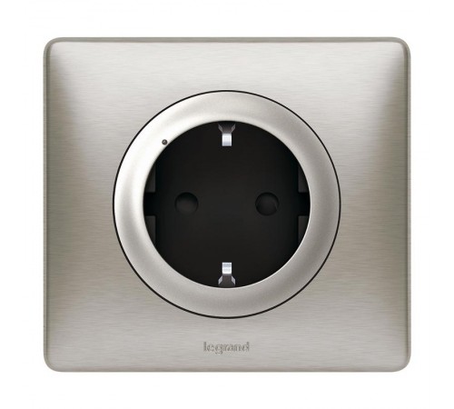 Пакет для управления быт. электроприборами Celiane (Умн. розетка с/з 16А 230В+Умн. беспроводн. 1-кл. выкл.) титан. Netatmo  067642  Legrand