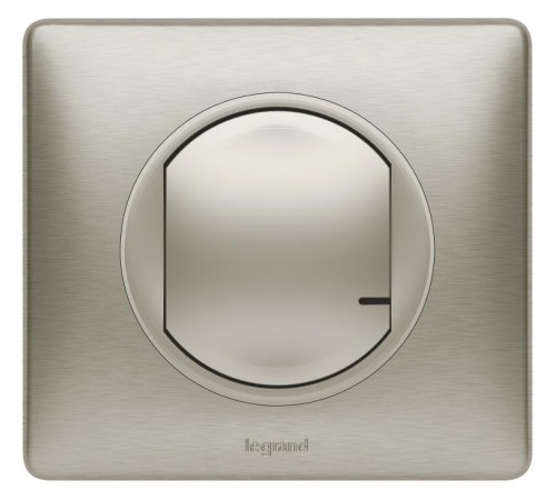 Пакет для управления освещением с 2-х мест Celiane (микромодуль реле 300Вт 240В+2 Умн. беспроводн. 1-кл. выкл.) титан. Netatmo  067778  Legrand