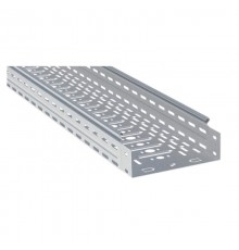 Лоток перфорированный металлический 80х100х3000-0,8мм (24м) HDZ EKF   L8010001-HDZ   EKF