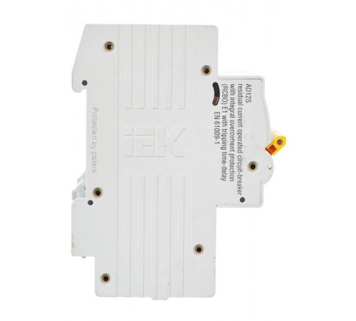 Выключатель автоматический дифференциального тока АД12S 2п 40А C 100мА тип AC (3 мод)  MAD13-2-040-C-100  IEK