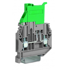 CBF.4/C23/GR Держатель предохранителя 4 кв.мм., винт, 5х20 мм, с индикатором на 110-230В.  ZCBF423GR  DKC