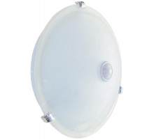 Светильник НПО3231Д белый 2х25 с датчиком движения  LNPO0-3231D-2-025-K01  IEK