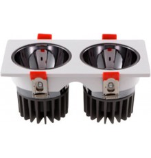 Светильник светодиодный CDL-250-S 2X10Вт 3000К 15° белый  62003DEK  DEKraft