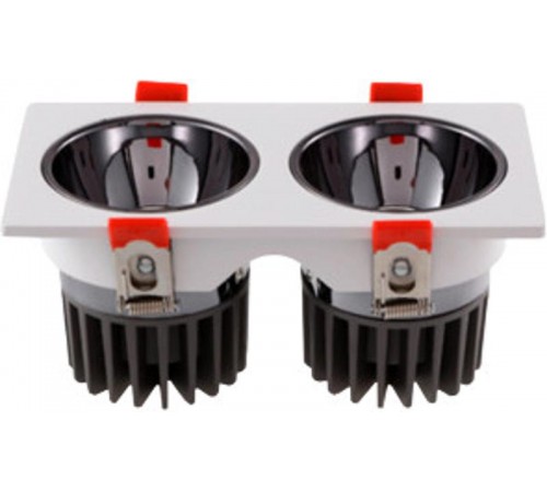 Светильник светодиодный CDL-250-S 2X10Вт 3000К 36° белый  62005DEK  DEKraft