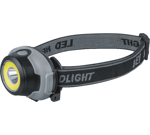 Фонарь налобный NPT-H29-3AAA налоб.1LED,1Вт+1COB,3Вт 3реж.  93814  Navigator