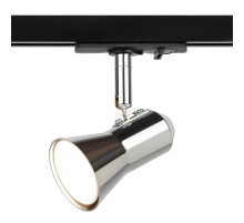 Светильник трековый однофазный TR37-GU10 CH под лампу MR16 хром  Б0053305  ЭРА