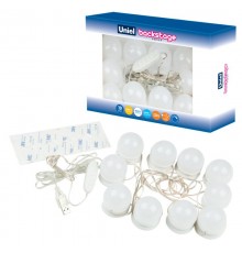 Светильник светодиодный, с диммером. Серия Backstage ULM-F50-8W/SW/10/DIM IP20 WHITE 3000К/4000К/6500К белый  UL-00006857  Uniel