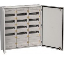 TITAN 5 Корпус металлический ЩРн-180 (3х60) 835х830х140 IP54 серый  TI5-50-N-3X060-54-7035  IEK