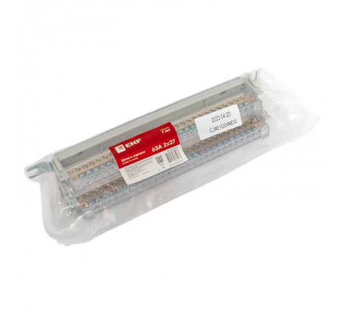Шина в корпусе 63А (2x27)  PROxima bic-63-2x27 EKF