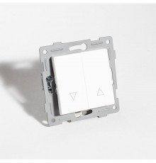 Выключатель управления жалюзи, 10А, 220-250V (белый)  201107  SPL