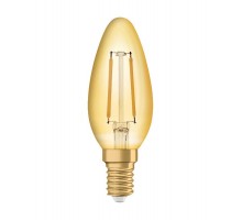 Лампа светодиодная 1906LEDCB121,5W/824230VFILGDE1410X1  4058075293205  OSRAM