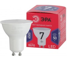 Лампа светодиодная ЭКО LED MR16-7W-865-GU10 R (диод, софит, 7Вт, хол, GU10)  Б0045350  ЭРА