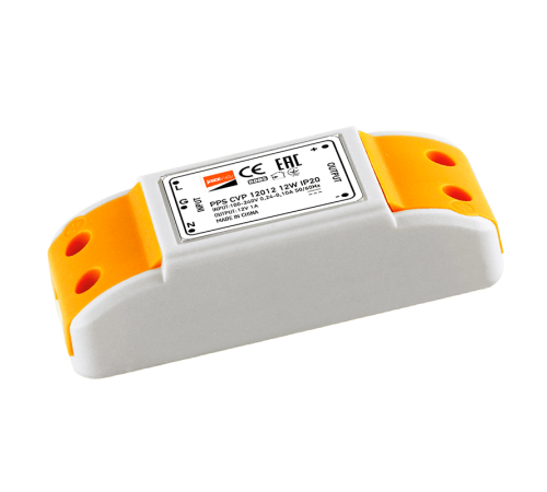 Драйвер для светодиодной ленты LED PPS CVP 12012 12Вт 12В 264В IP20  1032447  Jazzway