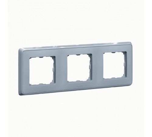 Cariva DIY Рамка 3 поста жемчужно-серый  695986  Legrand