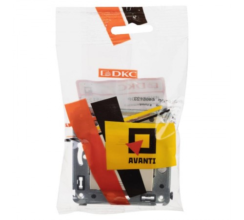 Инвертор (промежуточный переключатель) одноклавишный в стену, "Avanti", "Ванильная дымка"  4405123  DKC